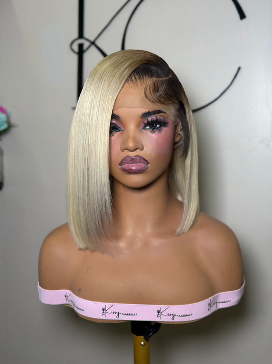 Custom Ash Blonde Bob