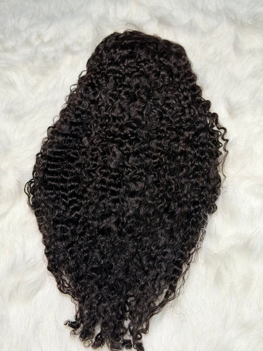 Burmese Curly Closure Wig