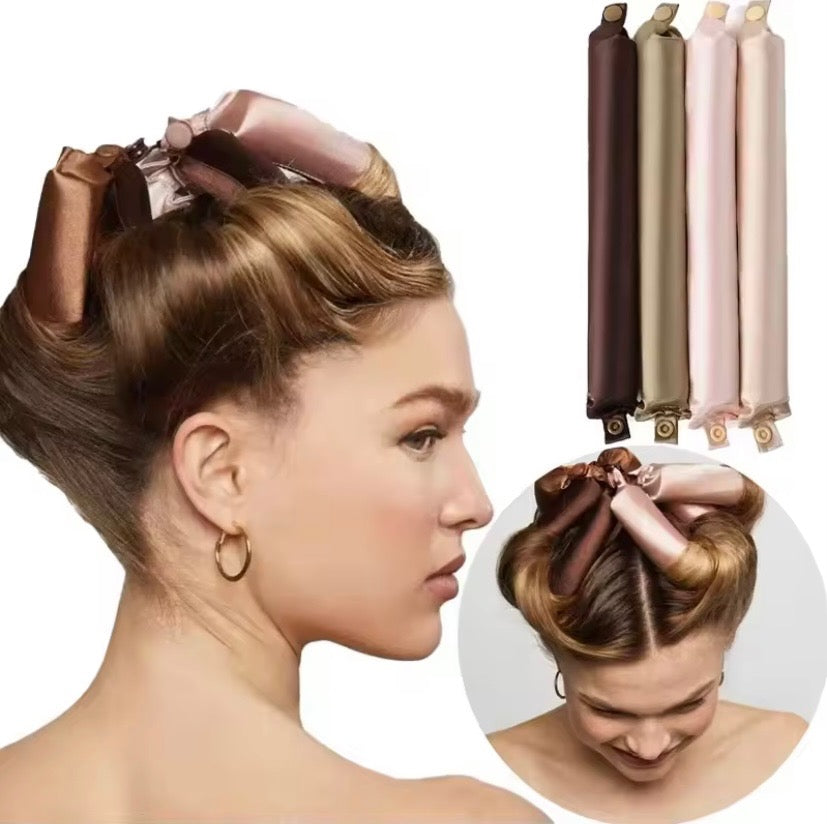 Heatless Silk Curling Rods