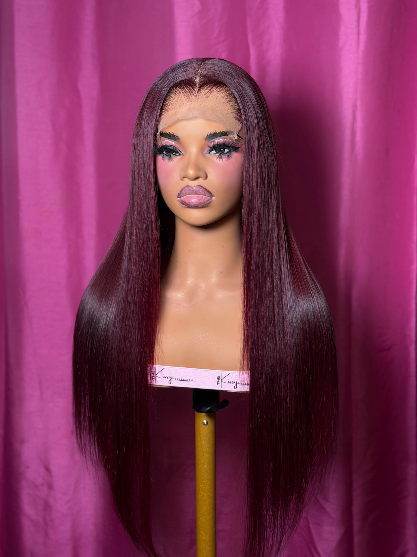 99j Straight Closure Wig